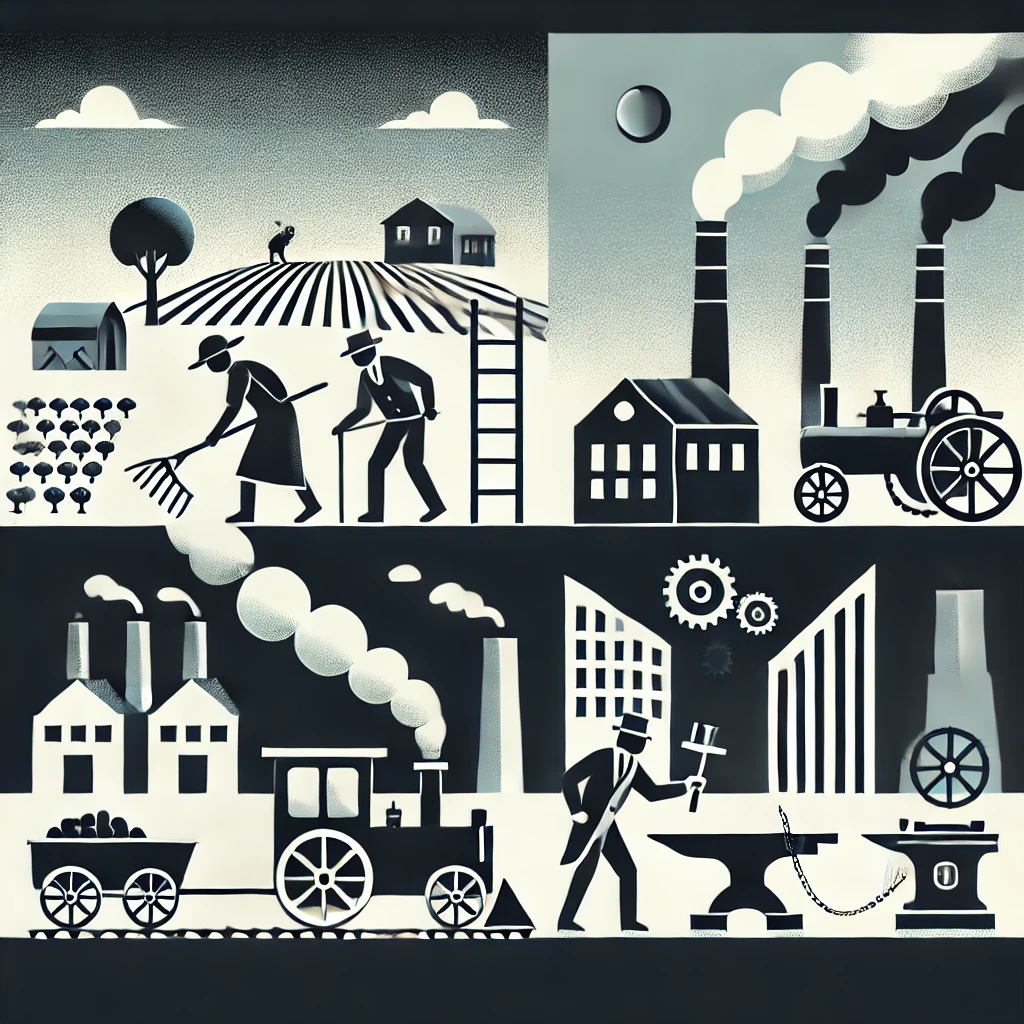 Première Révolution Industrielle : quand le chaos du passé inventa l’avenir