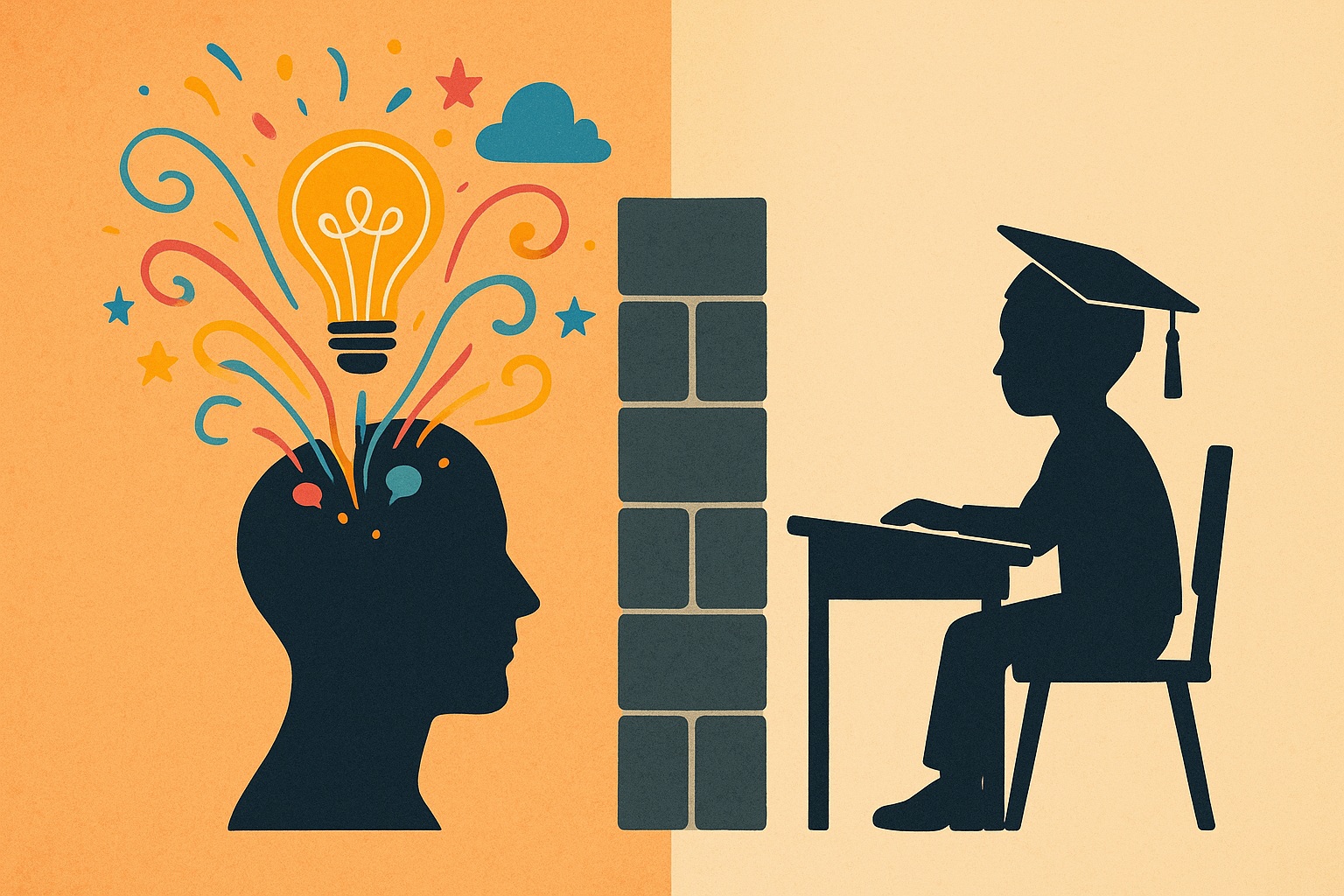 Pensée disruptive Versus système éducatif