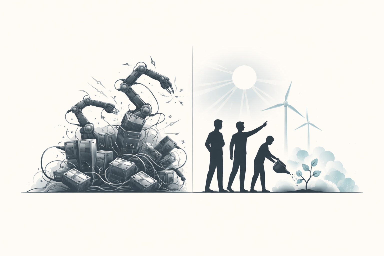 Progrès versus technologie