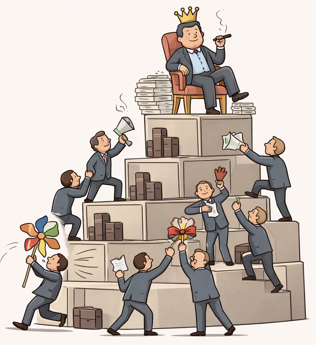 La prise de pouvoir des médiocres